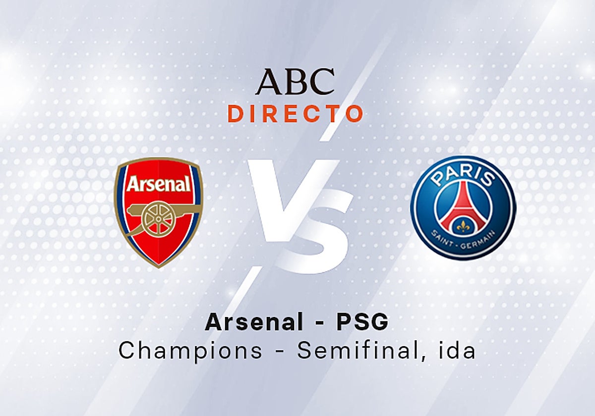 Arsenal - PSG, estadísticas del partido de la Champions