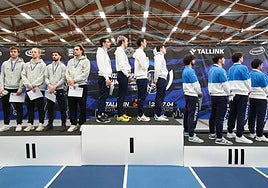 Escándalo por el desprecio a la bandera e himno de Israel de unos esgrimistas suizos