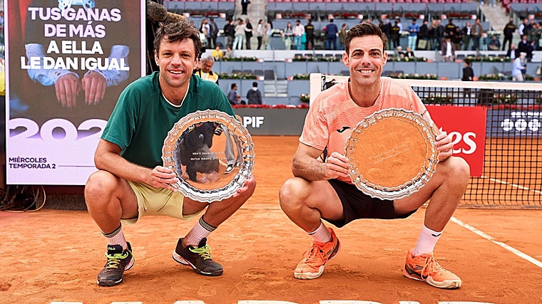 Pareja ganadora de dobles