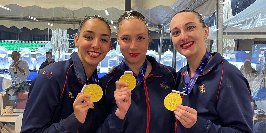 Marina García suma su tercer metal con la exitosa 'sincro' española en la Copa del Mundo