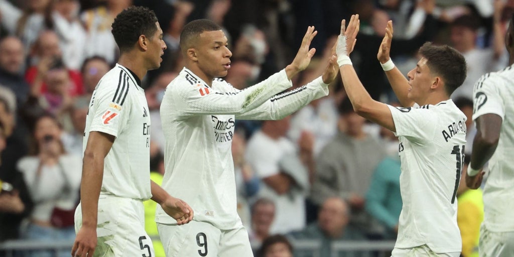 Guler y Mbappé se divierten antes de que el Madrid pida la hora