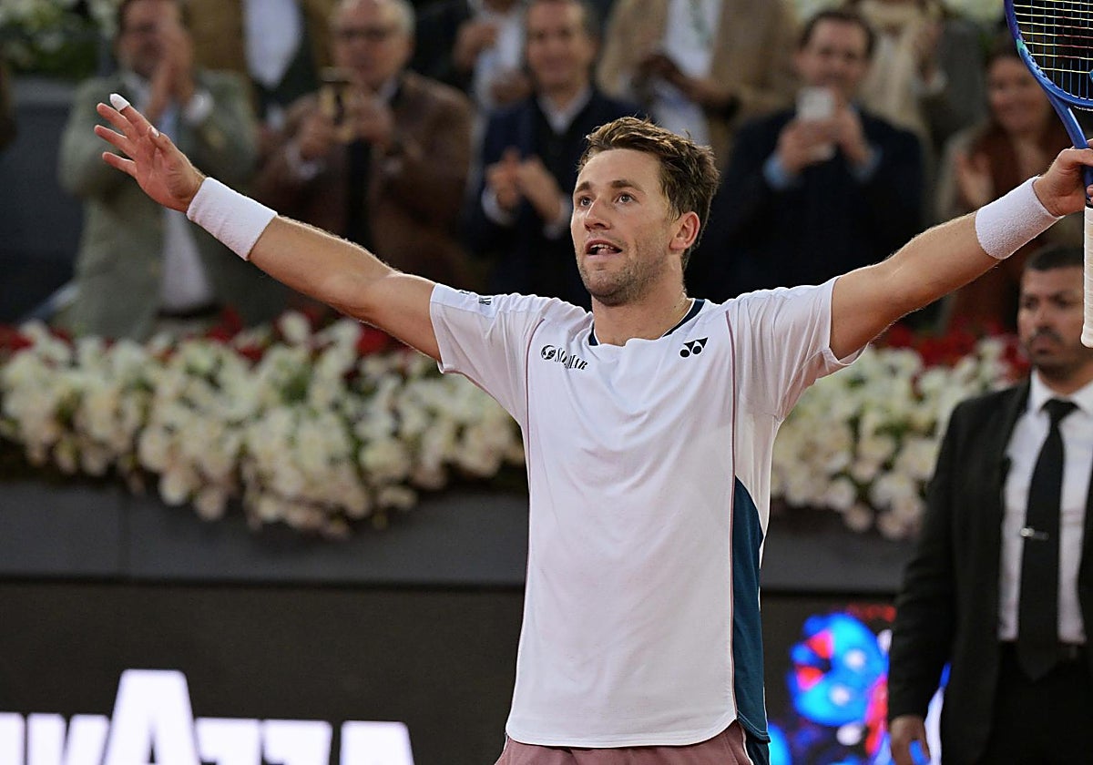Ruud celebra el título en Madrid