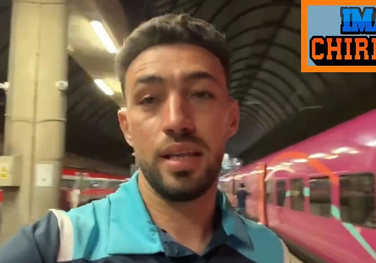 El futbolista de el C.D. Leganés, Munir El Haddadi