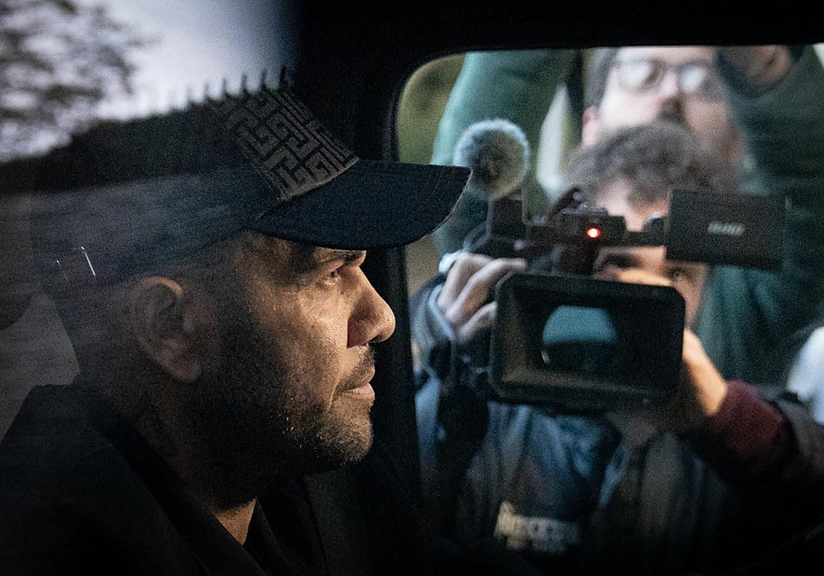 Alves, tras conocer su absolución el pasado abril