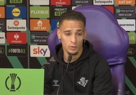 Antony: «Quiero escribir mi nombre en la historia del Betis»