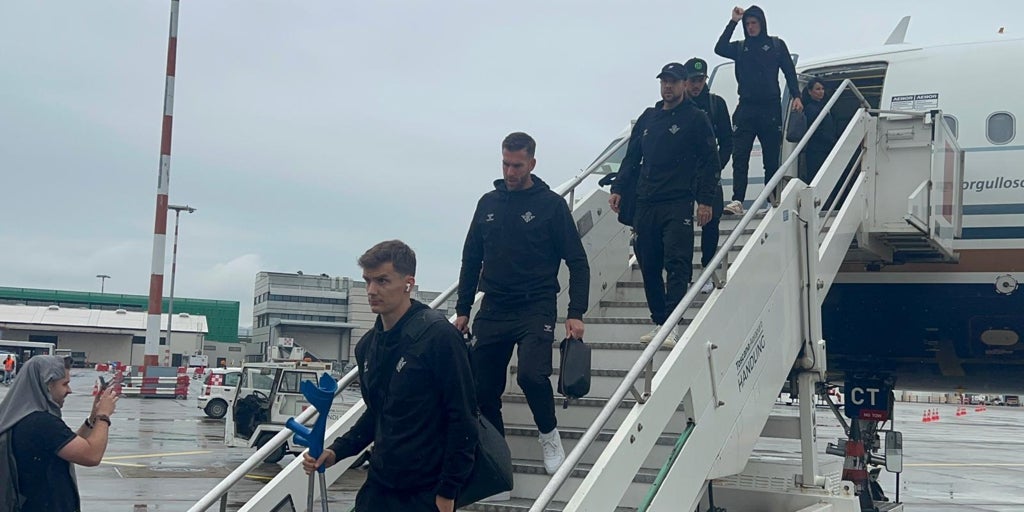 El Betis llega a Italia con el objetivo de disputar su primera final europea