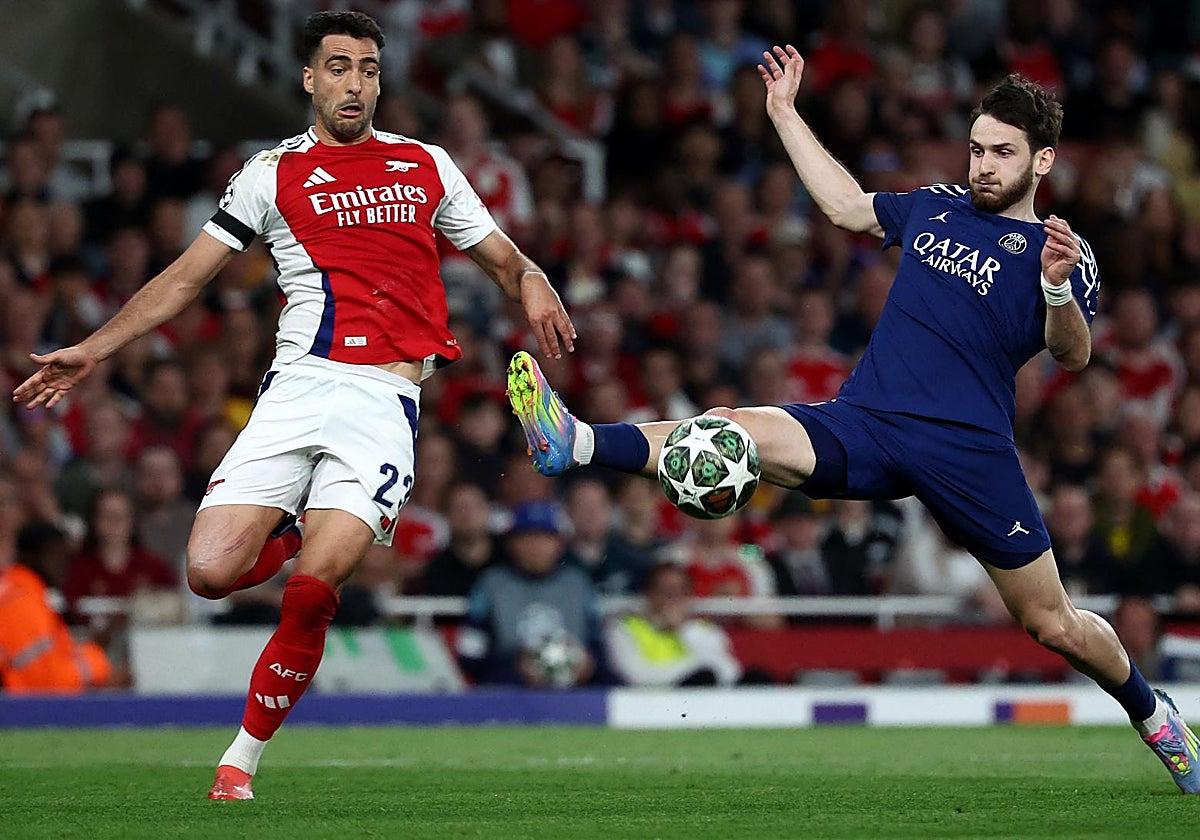 PSG - Arsenal, en directo: resultado y goles del partido de la Champions League hoy