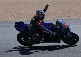 Se repite la película de Jerez: Quartararo vuelve a quitarle la pole a Marc en el último suspiro