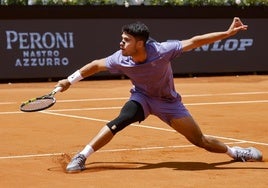 Carlos Alcaraz - Laslo Djere, en directo: resultado, ganador y última hora del partido del Masters 1.000 de Roma