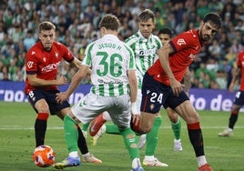 El Betis queda a tres puntos del Villarreal y a seis del Athletic