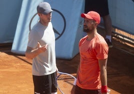 Murray, con Djokovic en el Mutua Madrid Open
