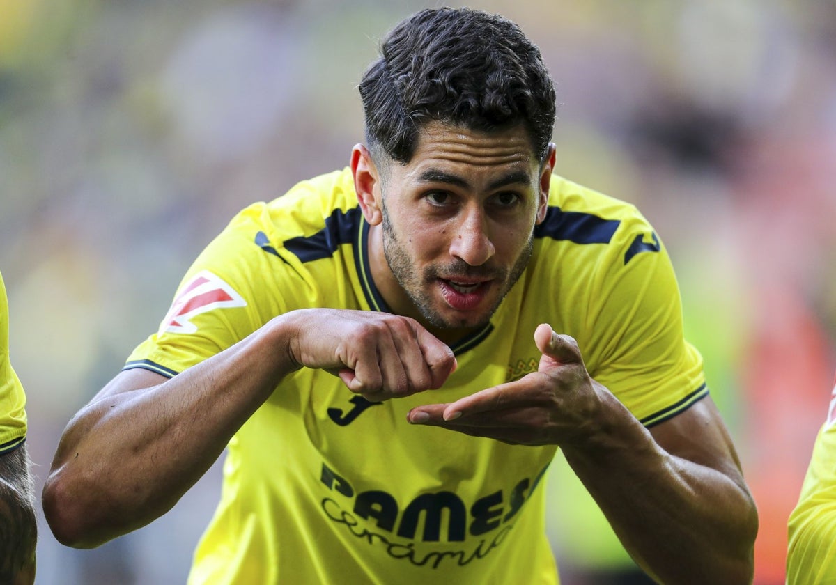 Ayoze celebra uno de sus goles al Leganés