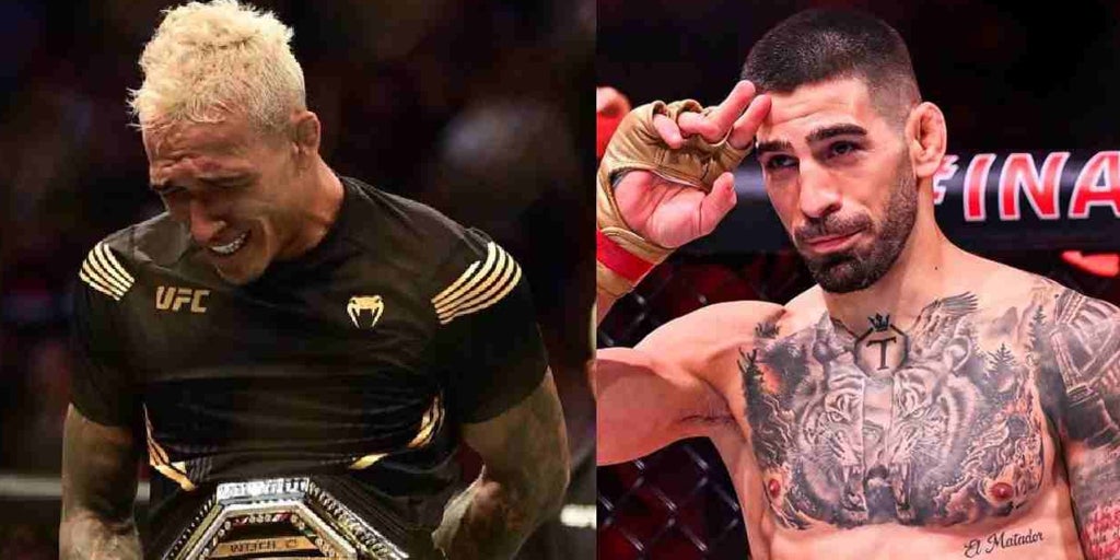 Es oficial: Ilia Topuria peleará con Charles Oliveira por el título vacante del peso ligero en el UFC 317
