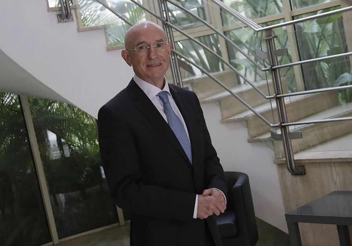 Serra Ferrer posa en una entrevista con ABC