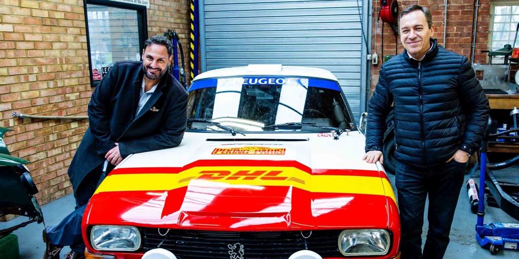 Alfonso de Orleans, el pariente más aventurero del Rey, disputará el rally Pekín París con un coche de 1977
