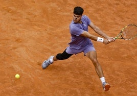 Estadísticas del Alcaraz - Musetti de semifinales del Masters 1.000 de Roma