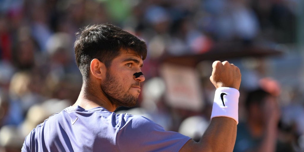 Un firme Alcaraz enreda a Musetti y jugará la final de Roma