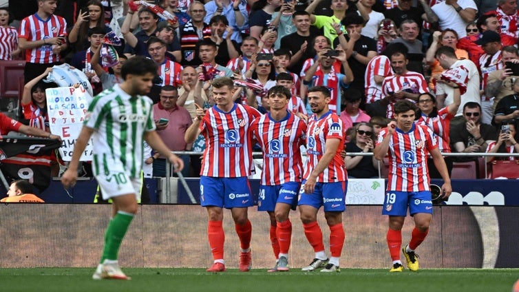 Atlético - Betis: Qué corta se quedó la bronca de Pellegrini (4-1)