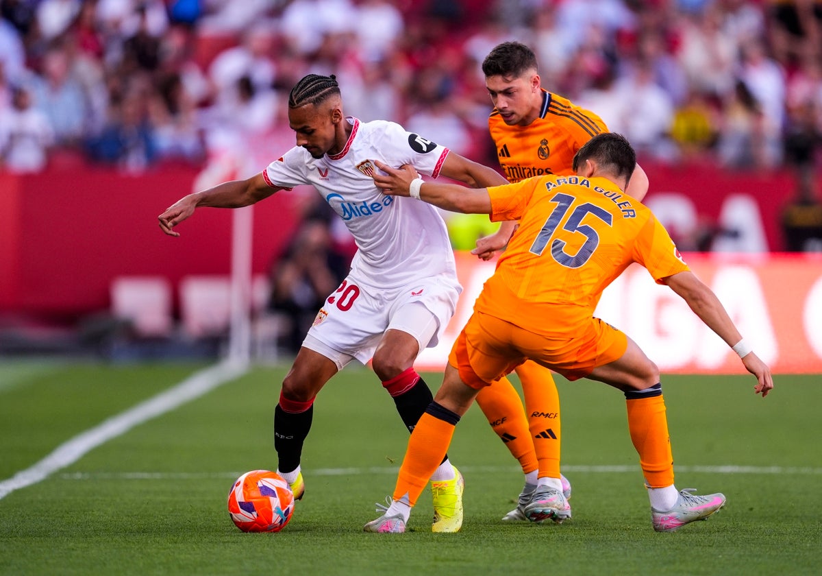 Sow ante el Real Madrid