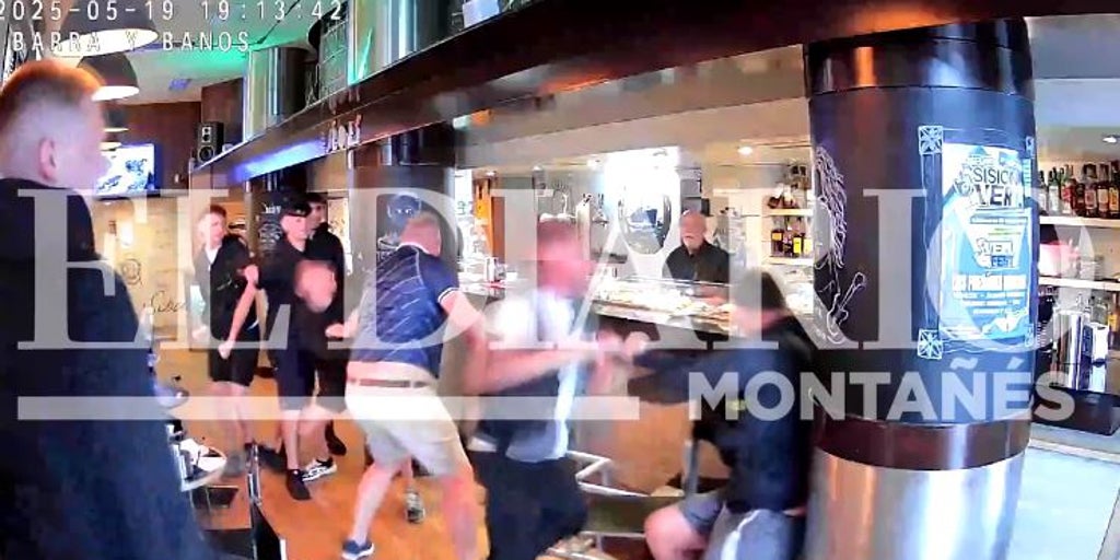 Pelea en un bar de santander entre hinchas del tottenham y el united