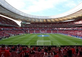 El enredo de la final de 2027 en el Metropolitano: el insólito anuncio de Pilar Alegría