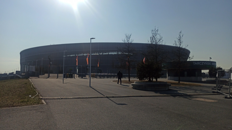 Vista exterior del Estadio Municipal de Breslavia