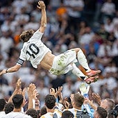 Modric: «Mi mayor trofeo es el amor y el cariño del madridismo»