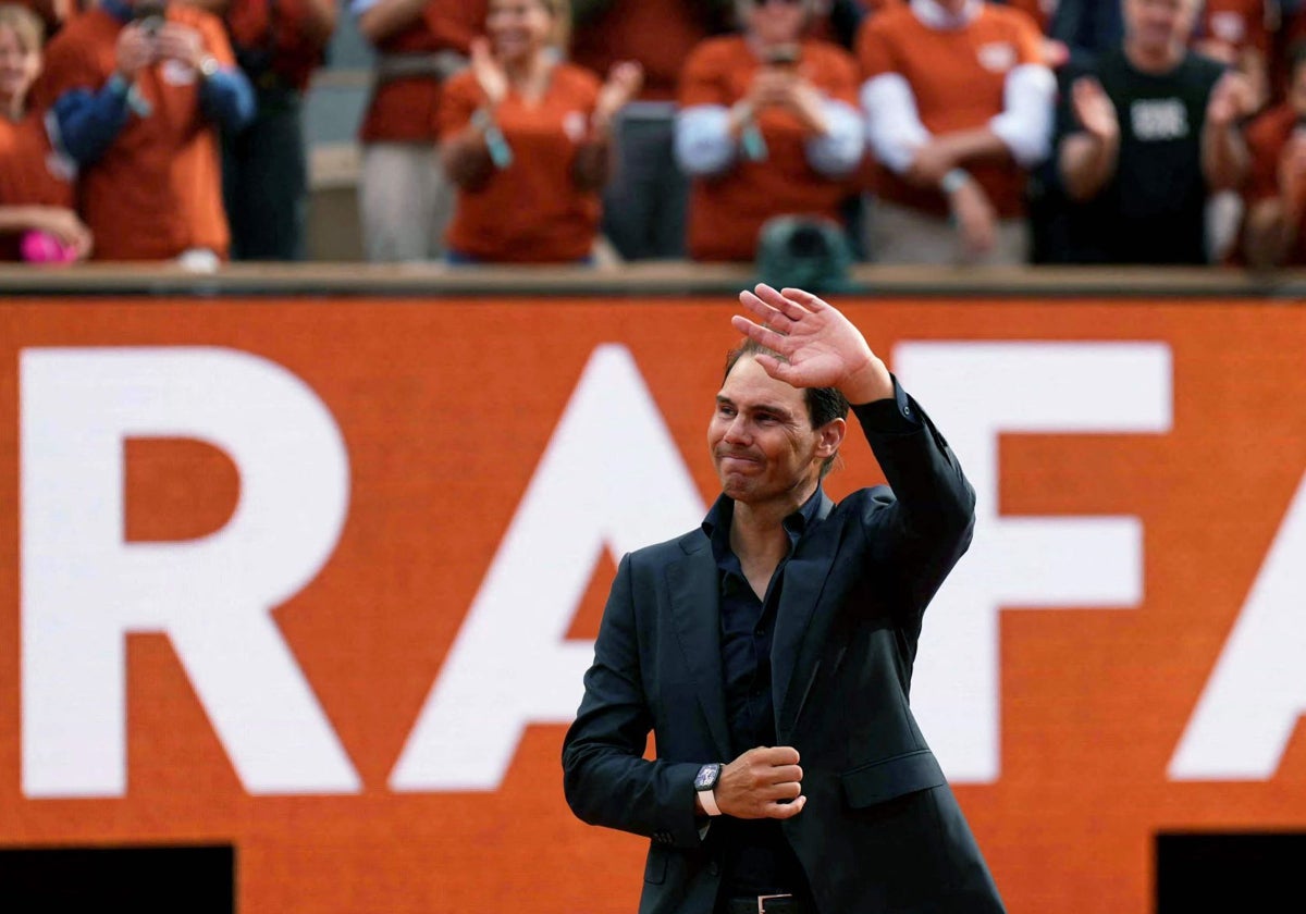 Nadal agradece las muestras de cariño