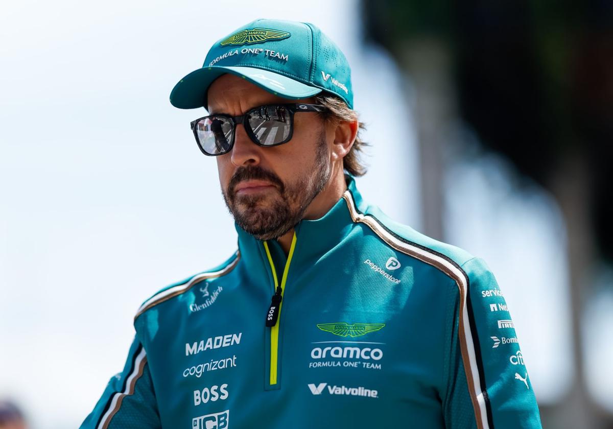 Fernando Alonso, durante el GP de Mónaco de Fórmula 1