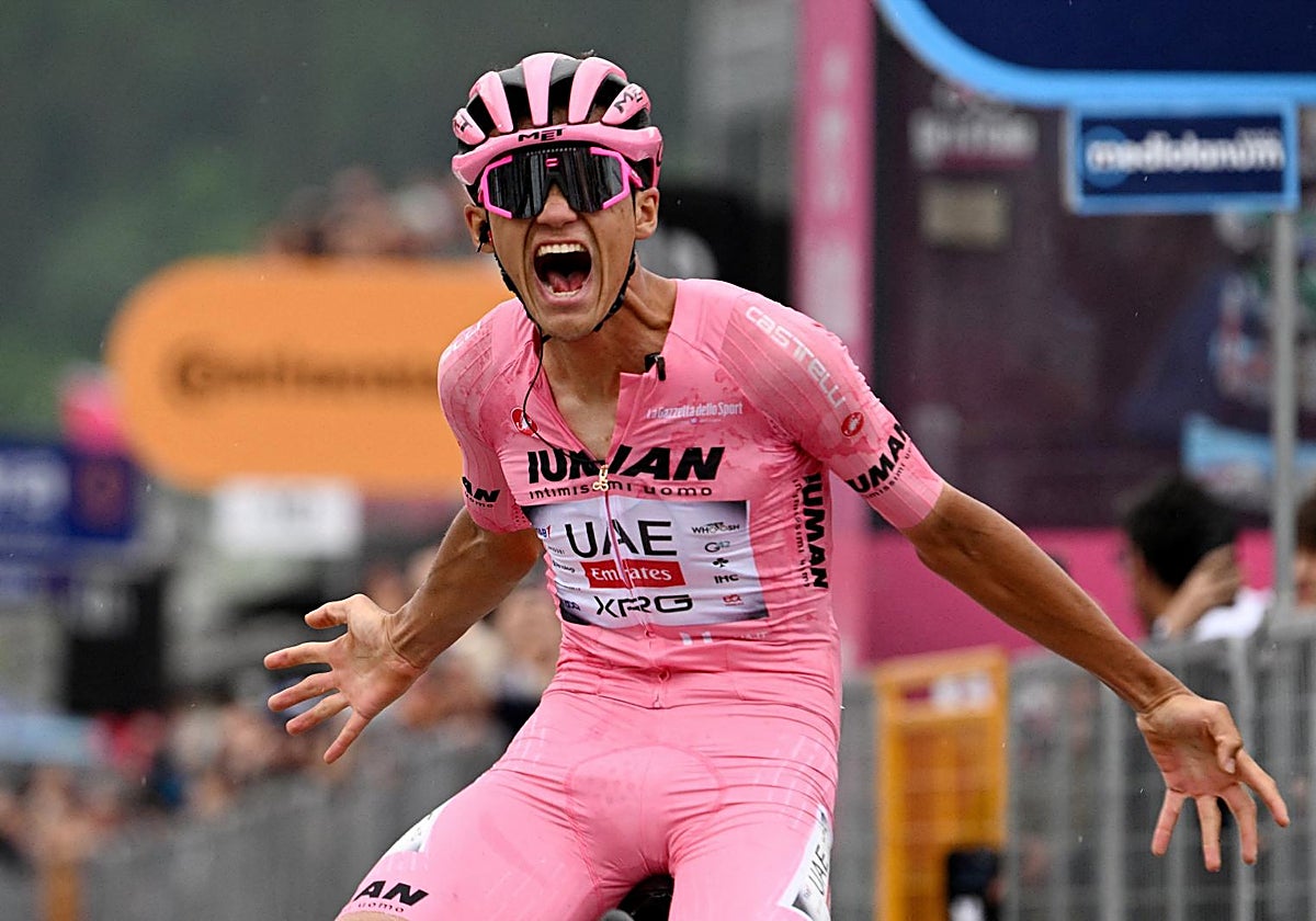 Isaac del Toro, vencedor en Bormio