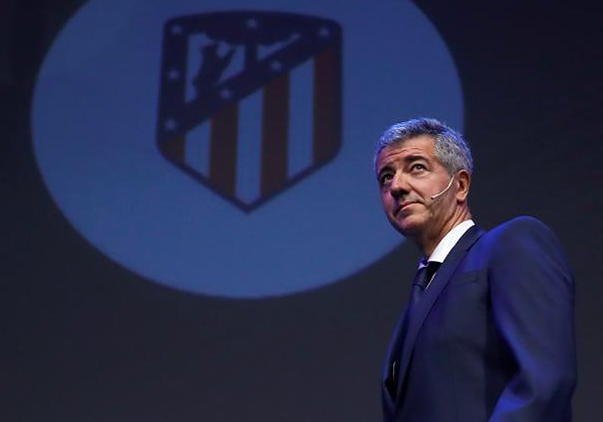 Miguel Ángel Gil Marín, consejero delegado del Atlético de Madrid