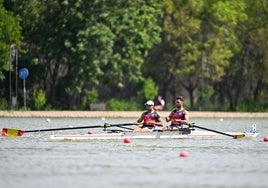 Javier García y Jaime Canalejo arrancan a toda máquina en el Europeo de remo de Plovdiv