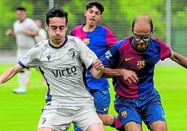 Un partido de LaLiga Genuine