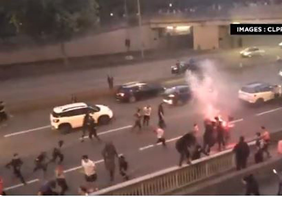 Los goles del PSG en la final de la Champions desatan la violencia en las calles de París