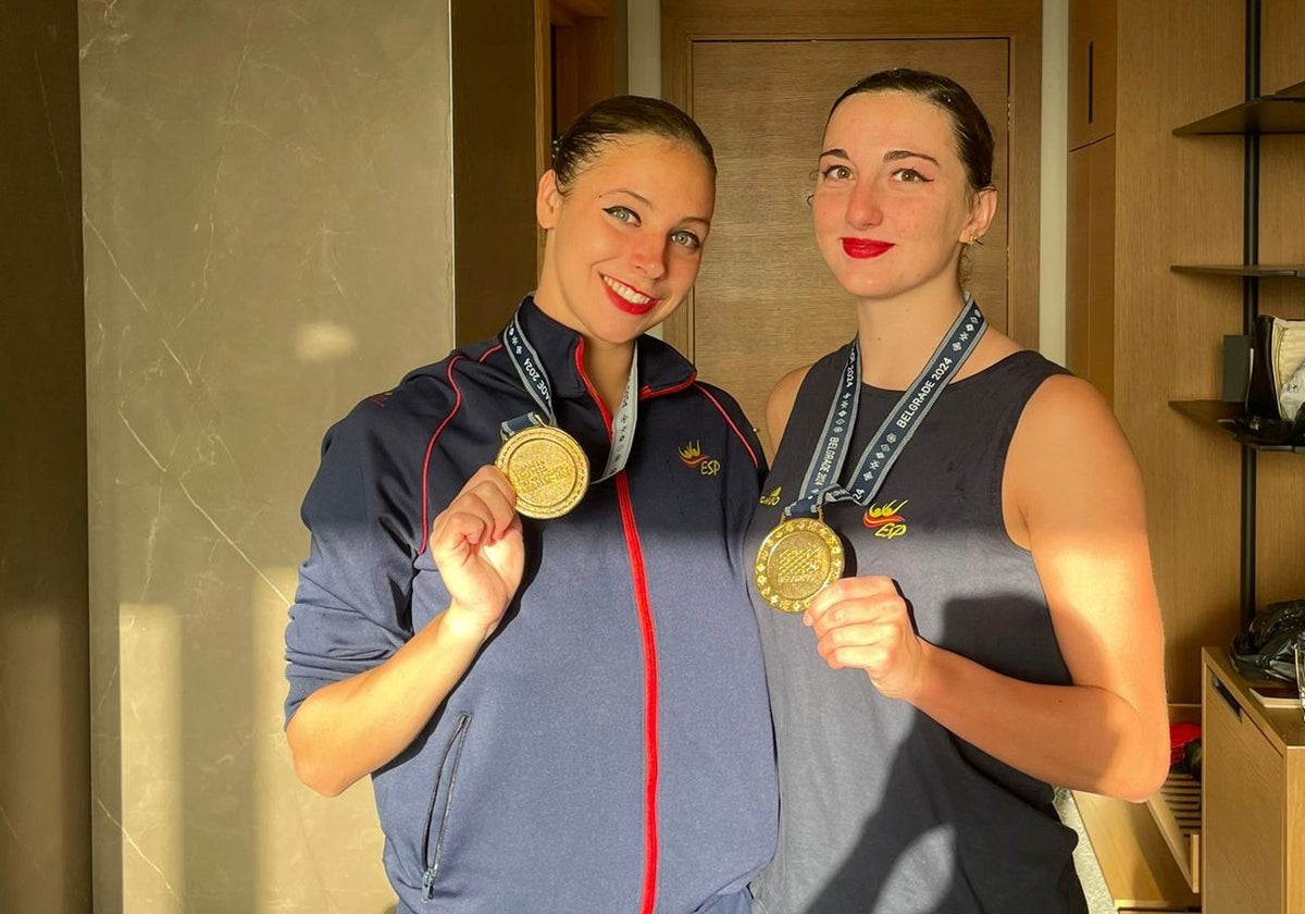 Alisa Ozhogina y Marina García Polo