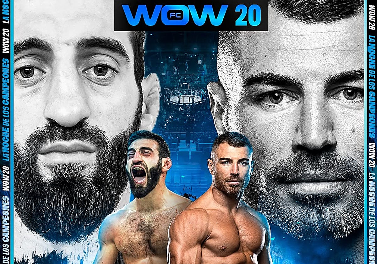 Cartel oficial de la pelea entre Ignacio Capella y Umakhan Ibragimov