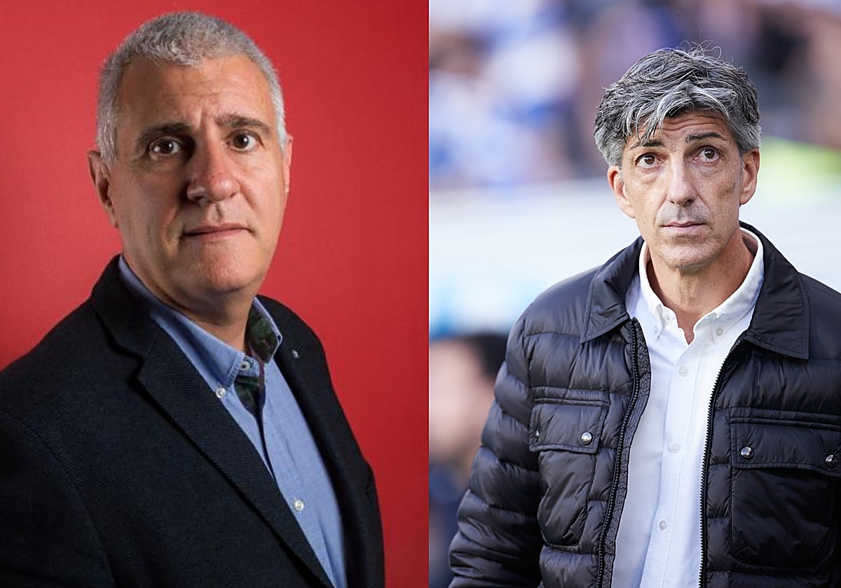 Antonio Cordón e Imanol Alguacil, director deportivo y candidato para el banquillo del Sevilla