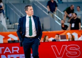 García de Vitoria: «¿Preferencia para la final? Ninguna, son dos plantillas increíbles»