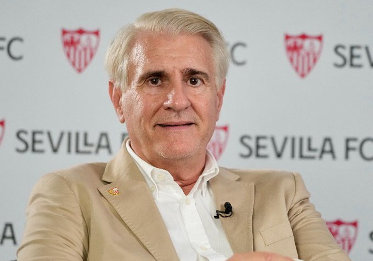 Antonio Cordón, en su primera entrevista como director de fútbol del Sevilla