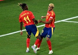 Alineación de España contra Portugal de la final de la Nations League 2025