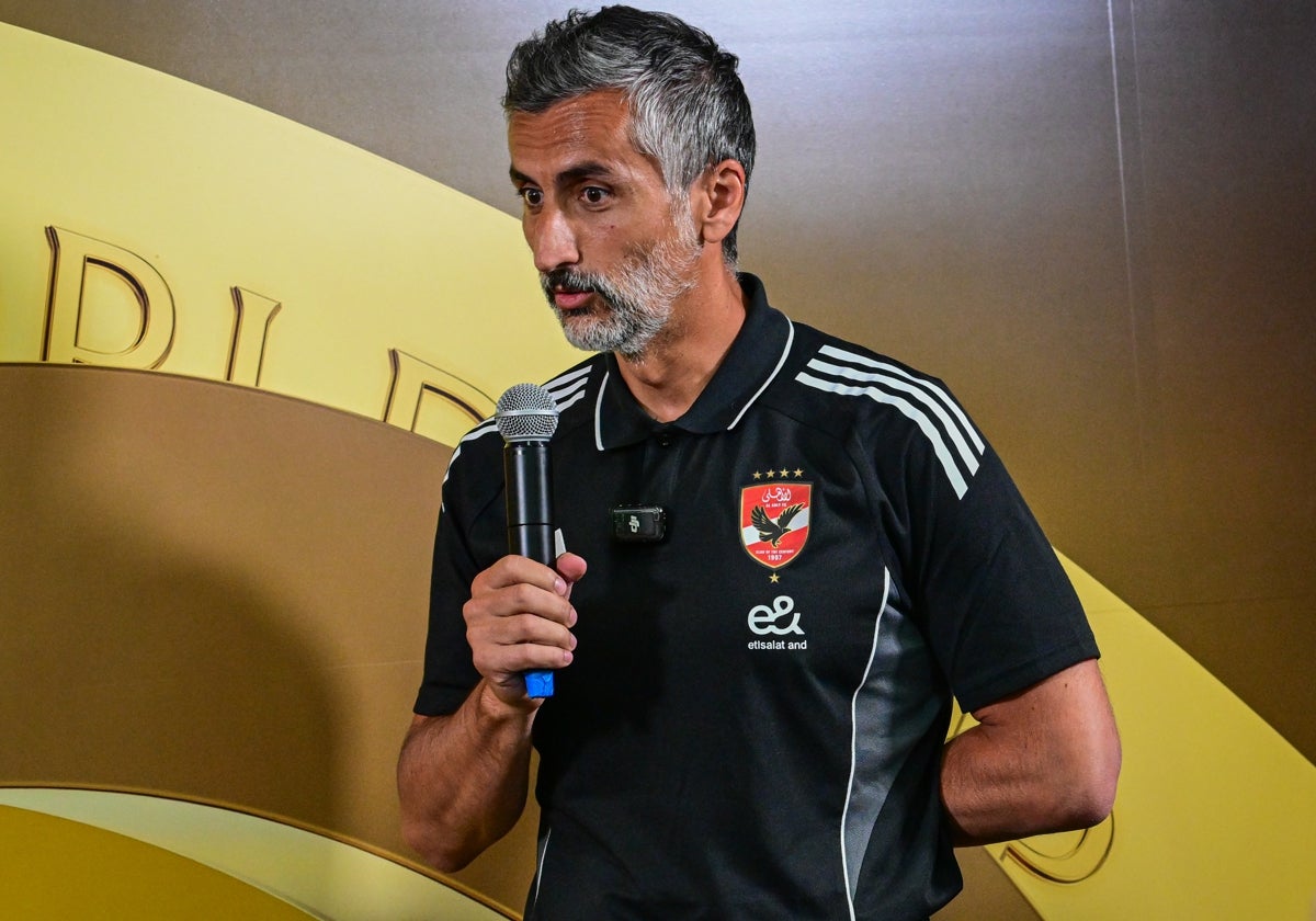 José Riveiro, entrenador español del Al-Ahly egipcio