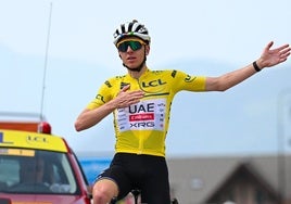 Pogacar, vencedor en Valmeinier