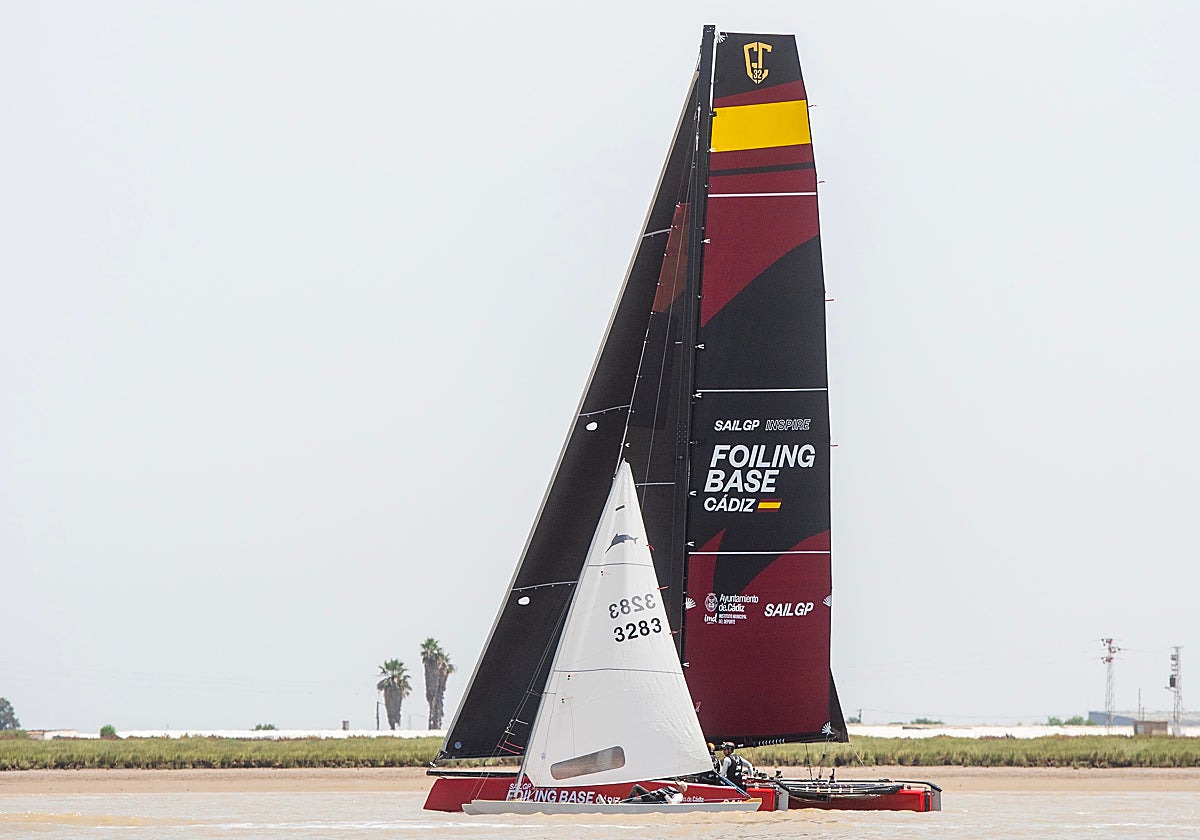 El Foiling Base Cádiz, vencedor absoluto del 59ª Ascenso internacional a vela del Guadalquivir