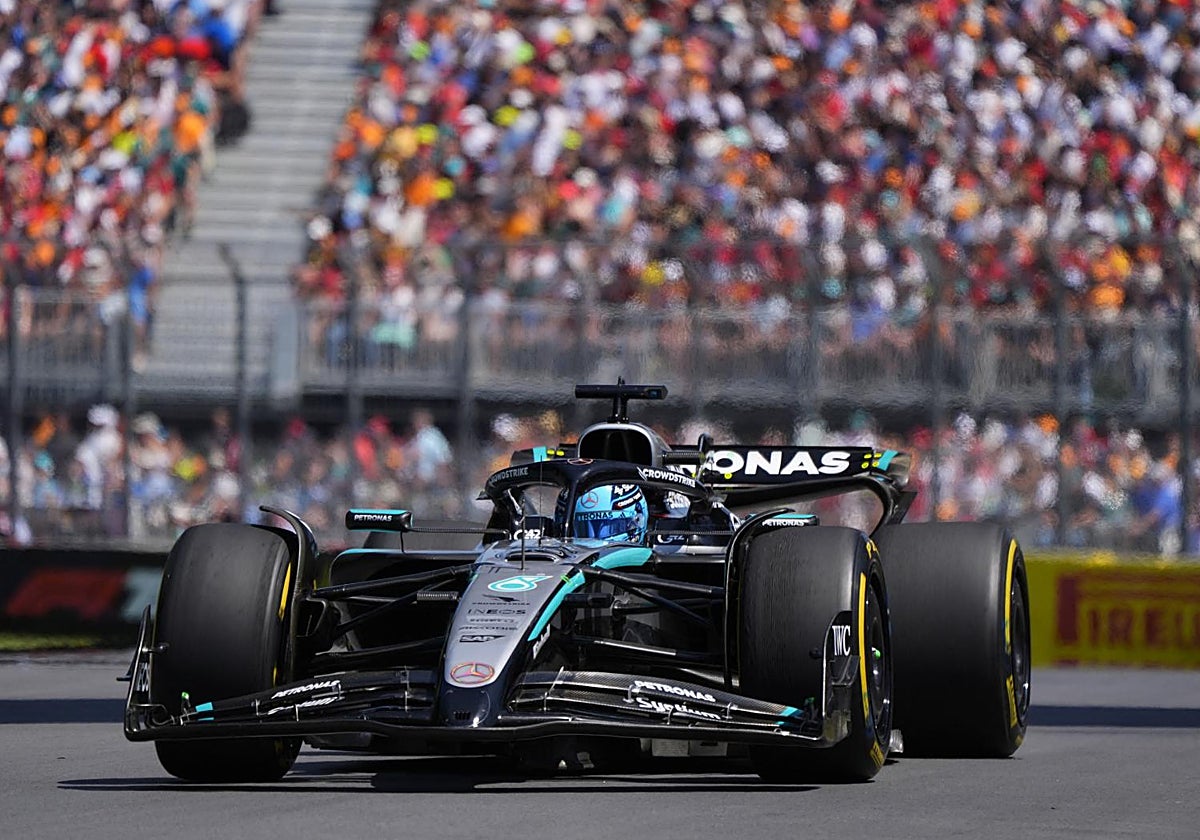 George Russell gana la carrera en Canadá