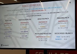 Campaña de abonos del Sevilla 2025-26: tipos de abonos, precios, renovaciones, altas y cambios de localidad