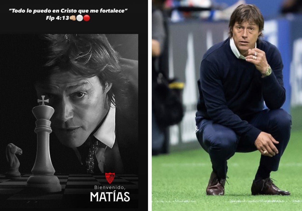 Matías Almeyda, entrenador del Sevilla FC