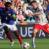 Agoumé, capitán en el pase de Francia a los cuartos de final de la Eurocopa sub 21