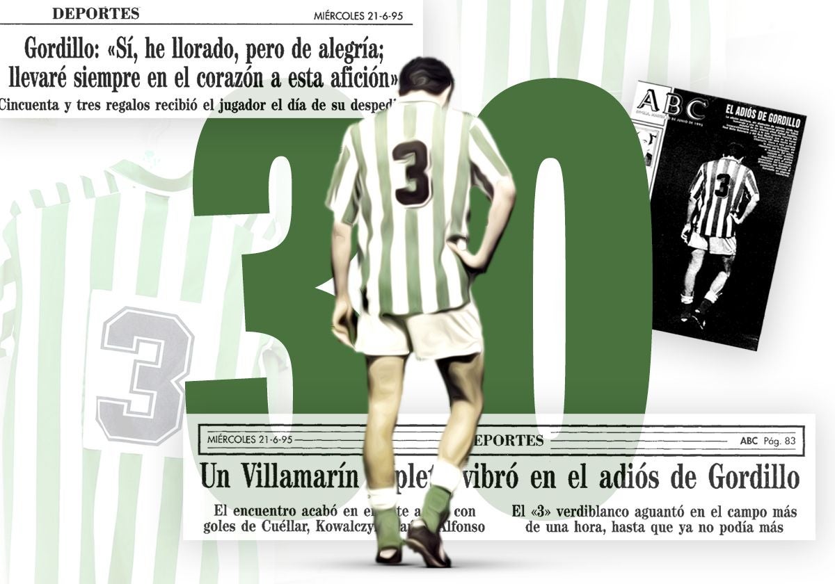 Rafael Gordillo cerró su segunda etapa en el Betis en junio de 1995