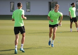 Diego Llorente sigue trabajando en la recuperación de su lesión