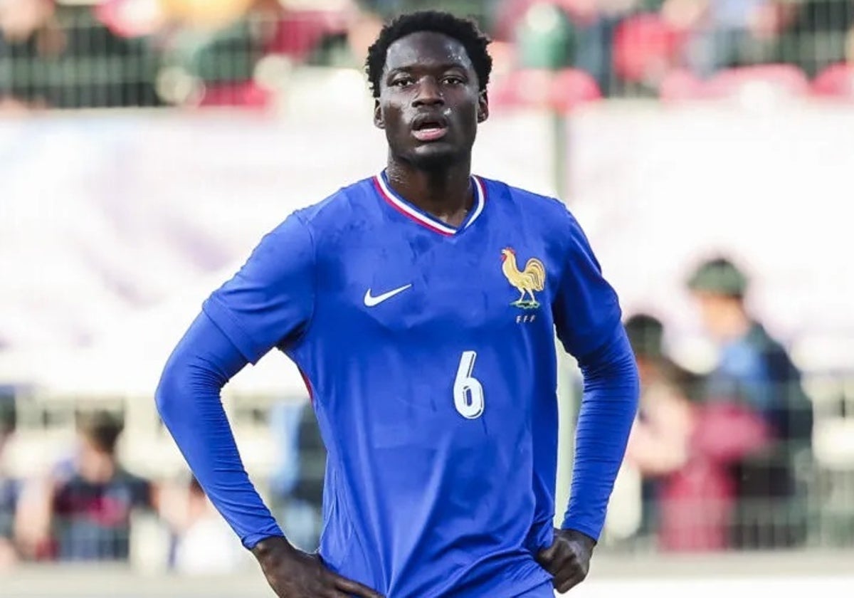 Lucien Agoumé, con Francia sub 21